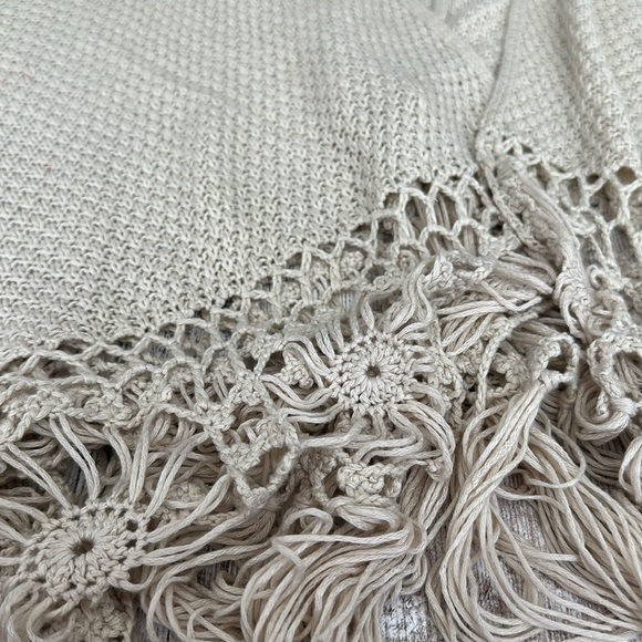 Dreamers Tan Knit Shawl Cardigan - Picture 3 of 6